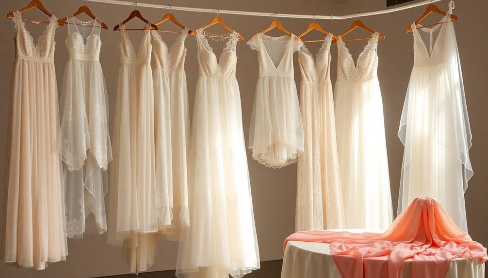 elegant lightweight romantic gowns