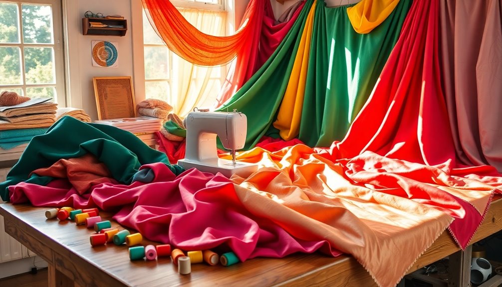 fabric and material exploration