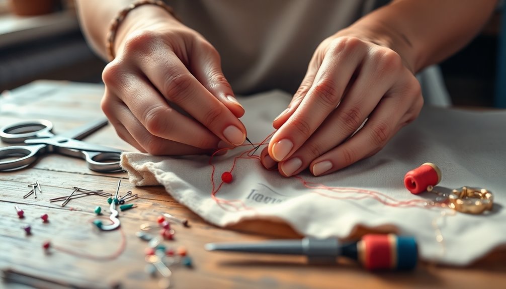 hand sewing stitch techniques