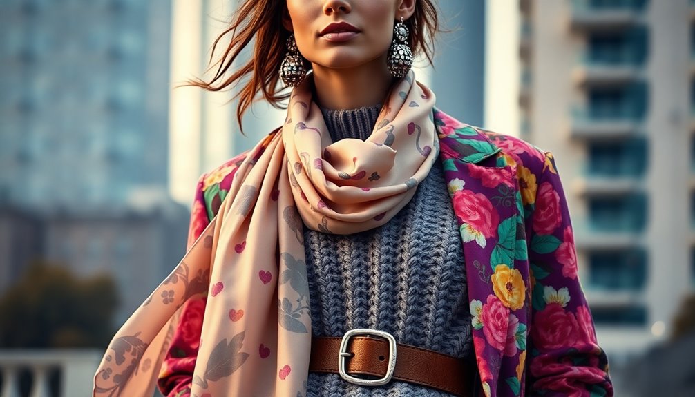 maximalism through layering techniques