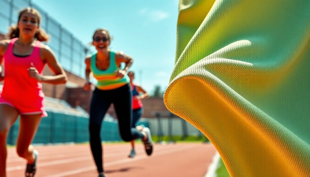 nylon spandex sportswear applications