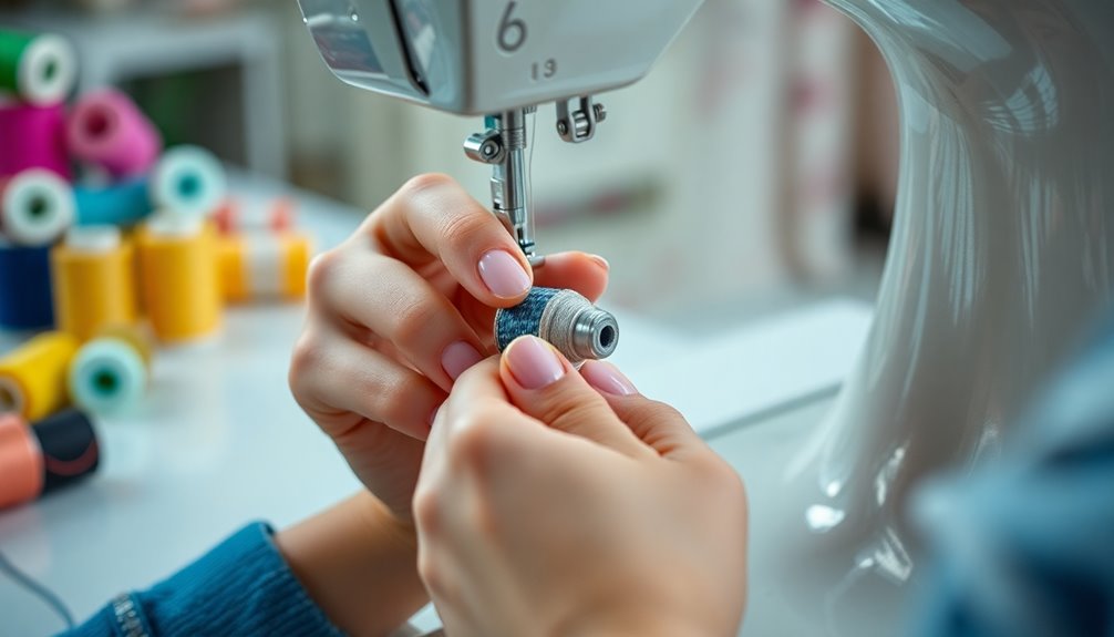 proper bobbin winding technique