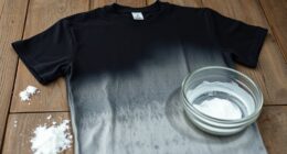black t shirt whitening remedy