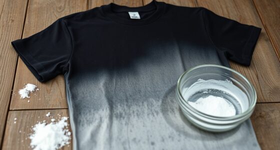black t shirt whitening remedy