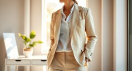 linen keeps summer office cool