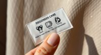 master fabric care labels