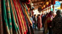 silk road textile trade