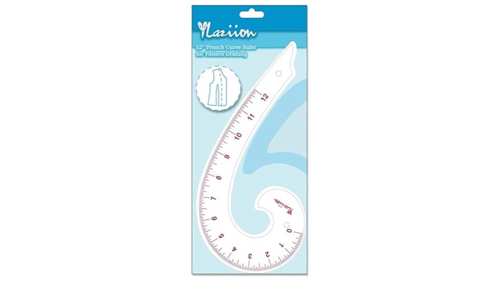 acrylic french curve ruler