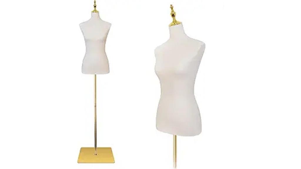 adjustable female dress form