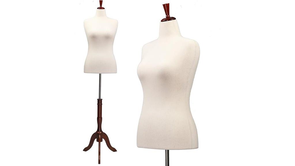 adjustable female dress form