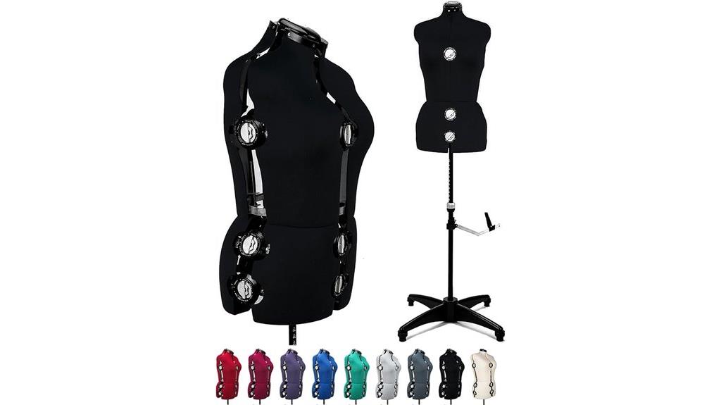 black female adjustable mannequin