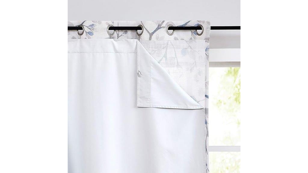 blackout thermal curtain panels
