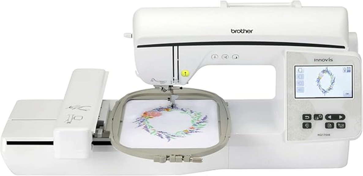 brother nq1700e embroidery machine