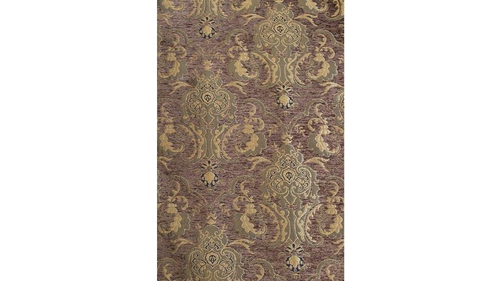 brown gold upholstery fabric