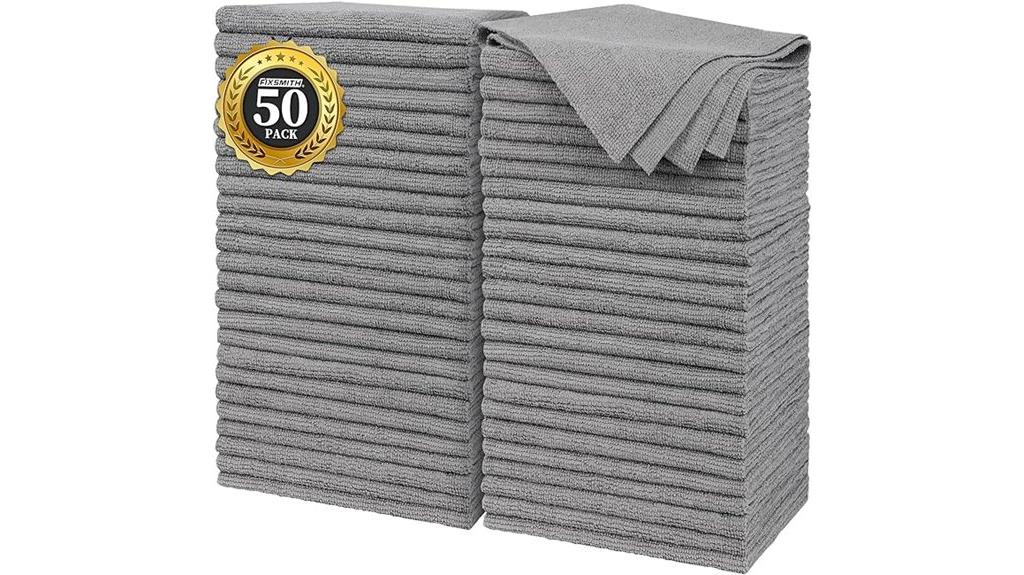 bulk grey microfiber cloths