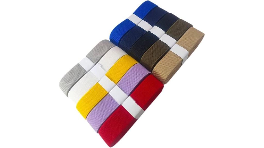 colorful 1 inch knit bands