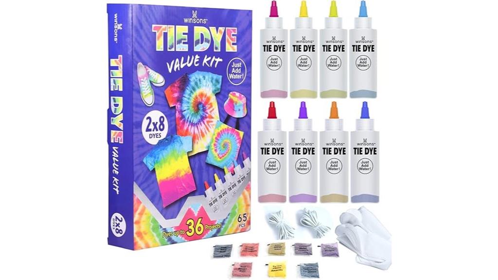 colorful diy tie dye