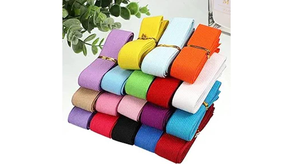 colorful sewing elastic band
