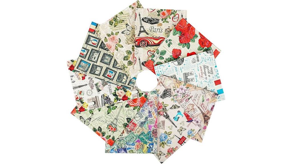 cotton quilting fabric bundle