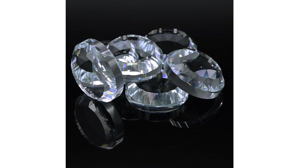 crystal glass sewing weights