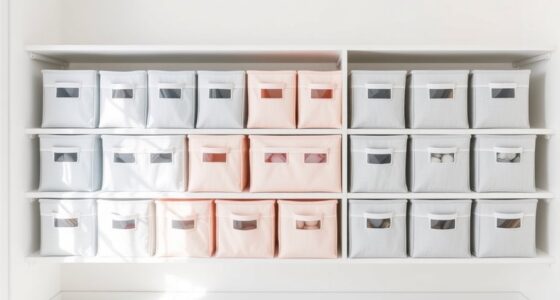 dust free fabric storage bins