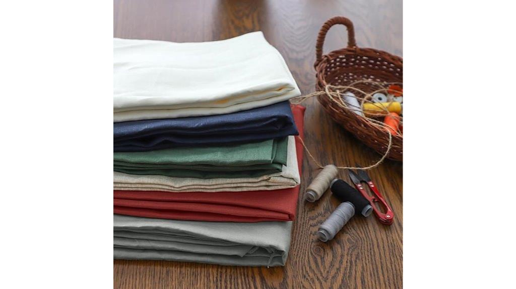 elegant linen needlework fabric