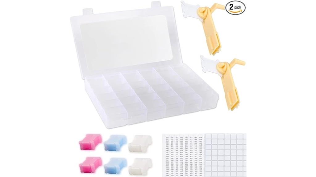 embroidery floss storage box