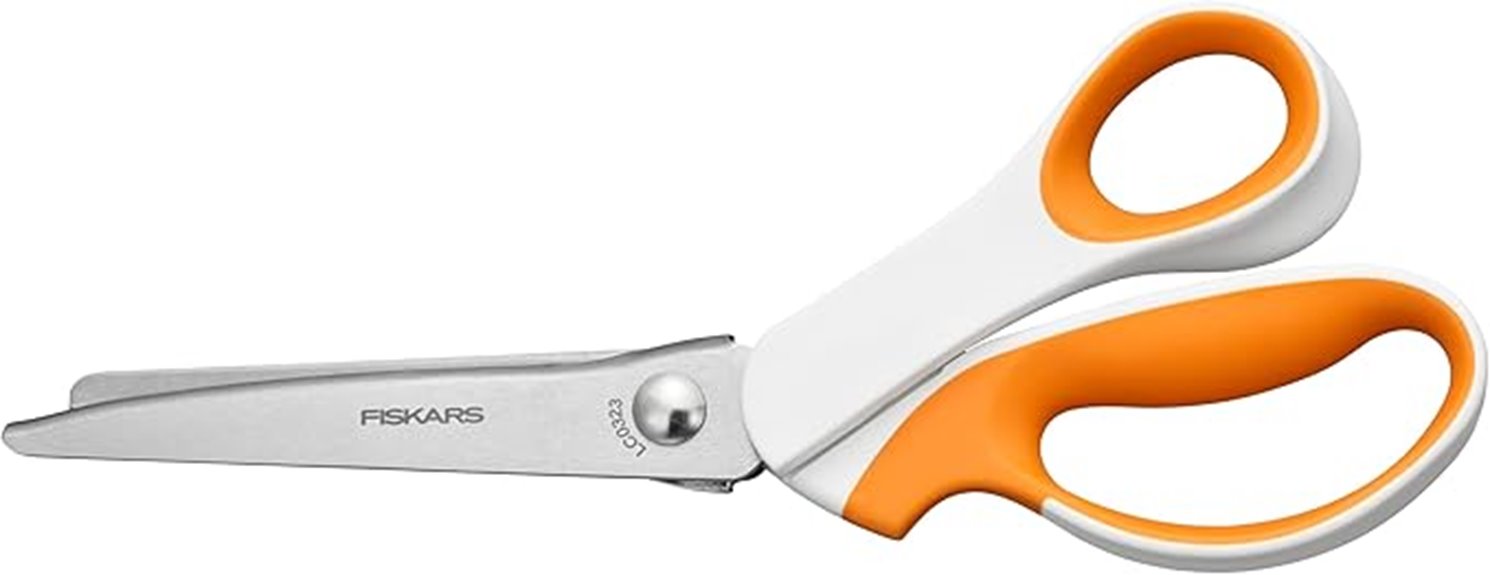 ergonomic softgrip pinking shears