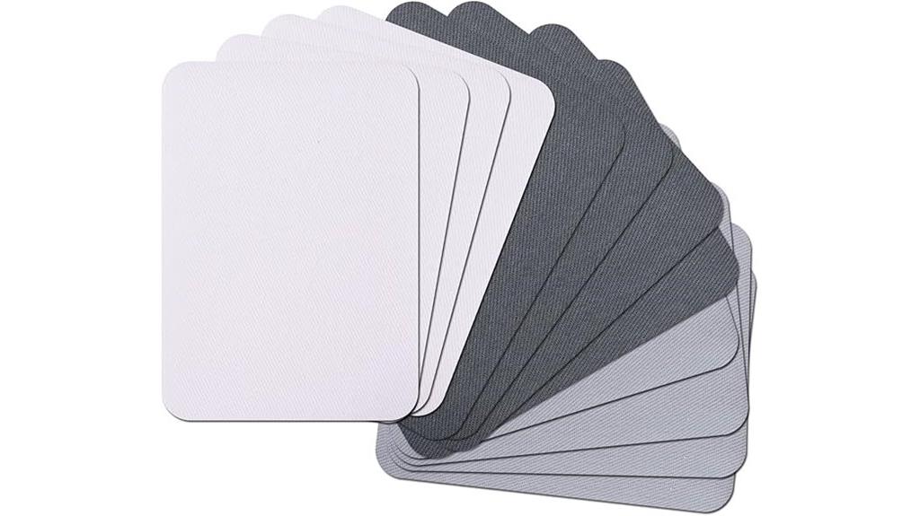 fabric patches with adhesive