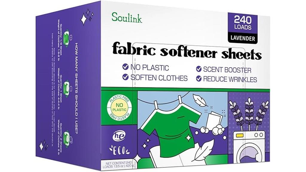 fabric softener sheets for washing