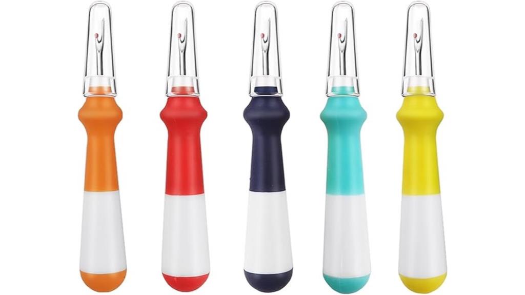 five ergonomic seam rippers