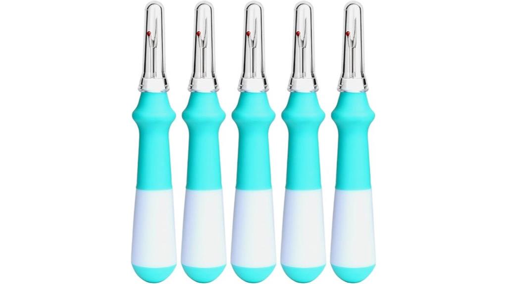 five piece ergonomic seam ripper