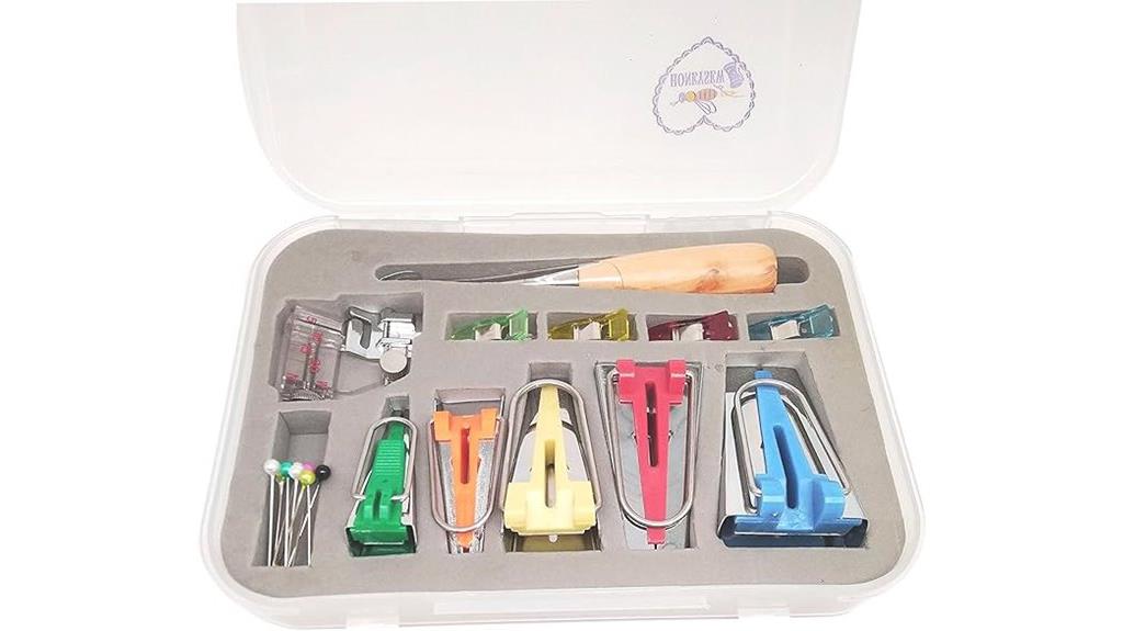 five size bias tape maker