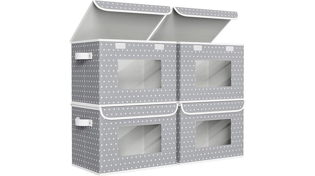 flexible space saving storage set