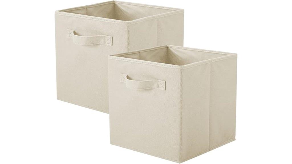 foldable fabric storage bins