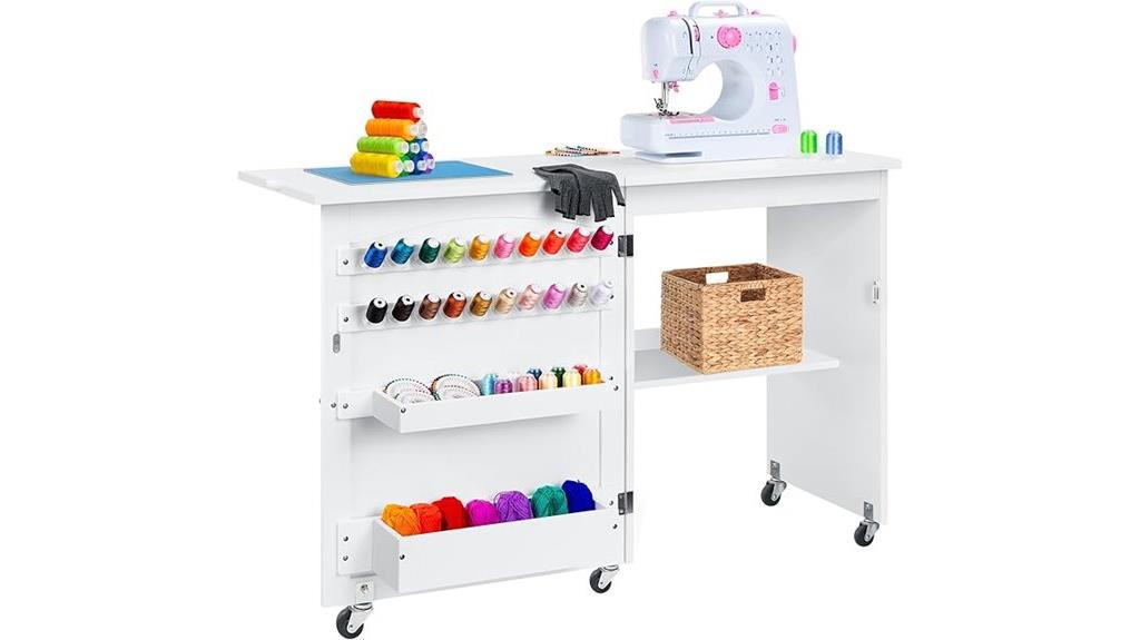 folding sewing table