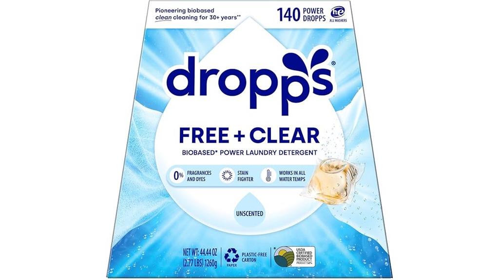 free clear laundry pods