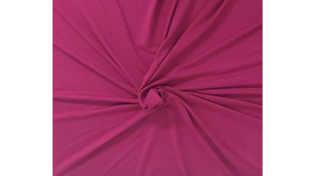 fuchsia micro modal fabric