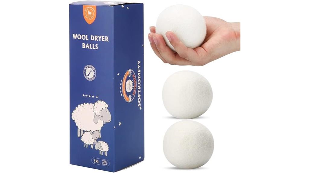 handmade xl wool dryer balls