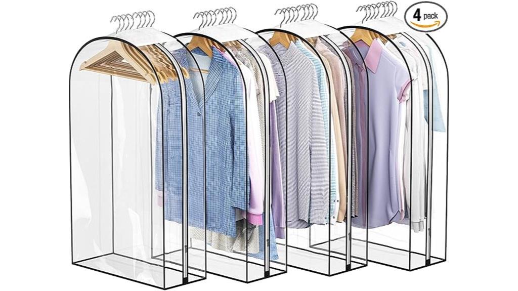 hanging garment storage packs