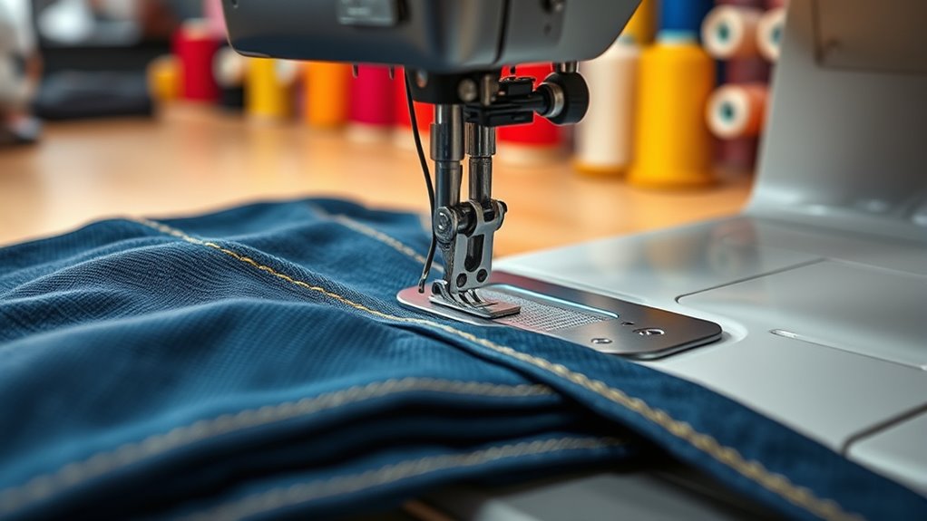 industrial denim sewing considerations
