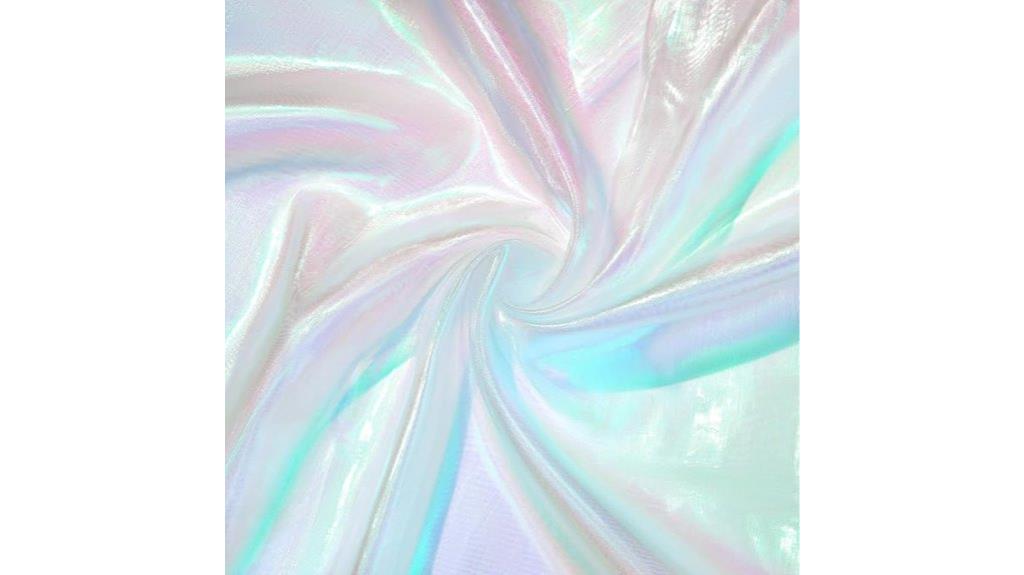 iridescent organza fabric