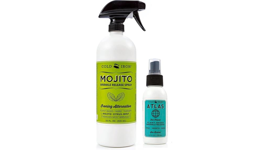 iron free wrinkle release