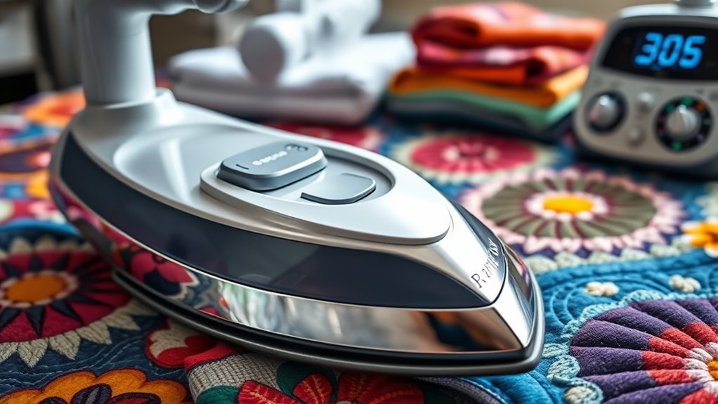 key ironing features for quilters