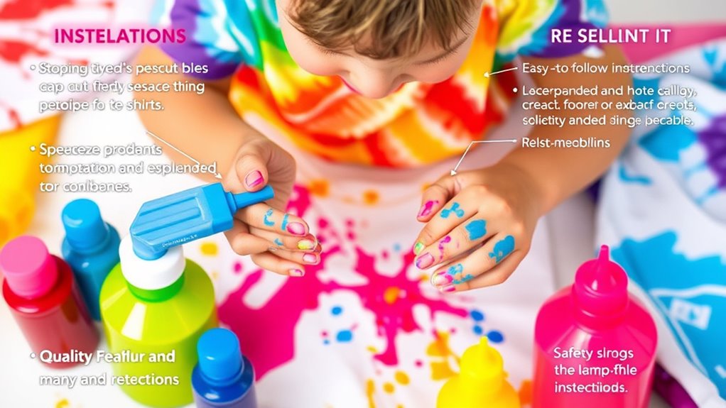 kid friendly dyeing options