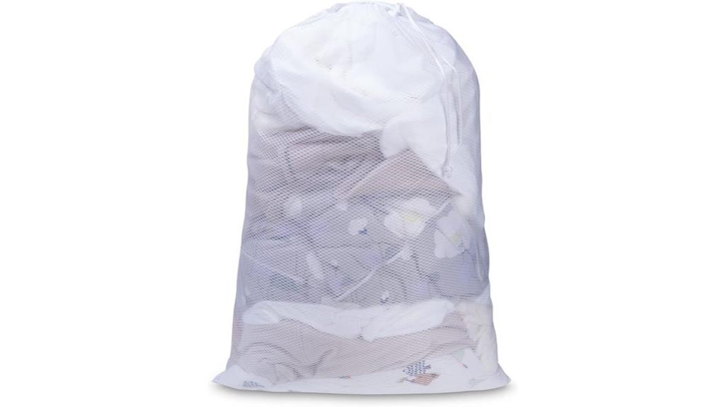 large mesh laundry bag