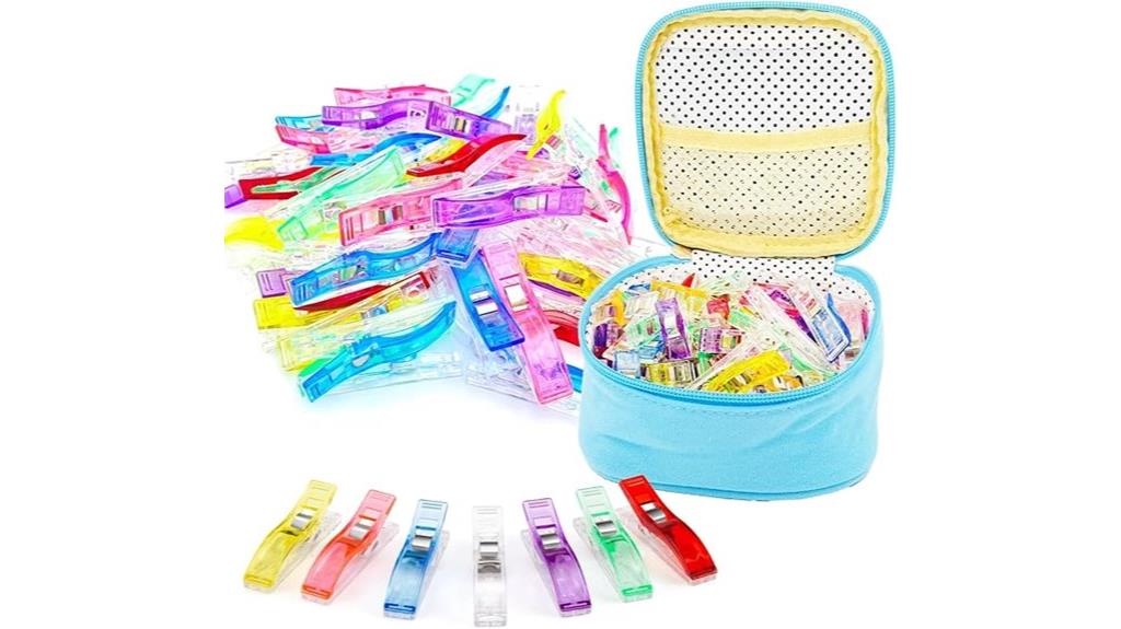 large sewing clip set