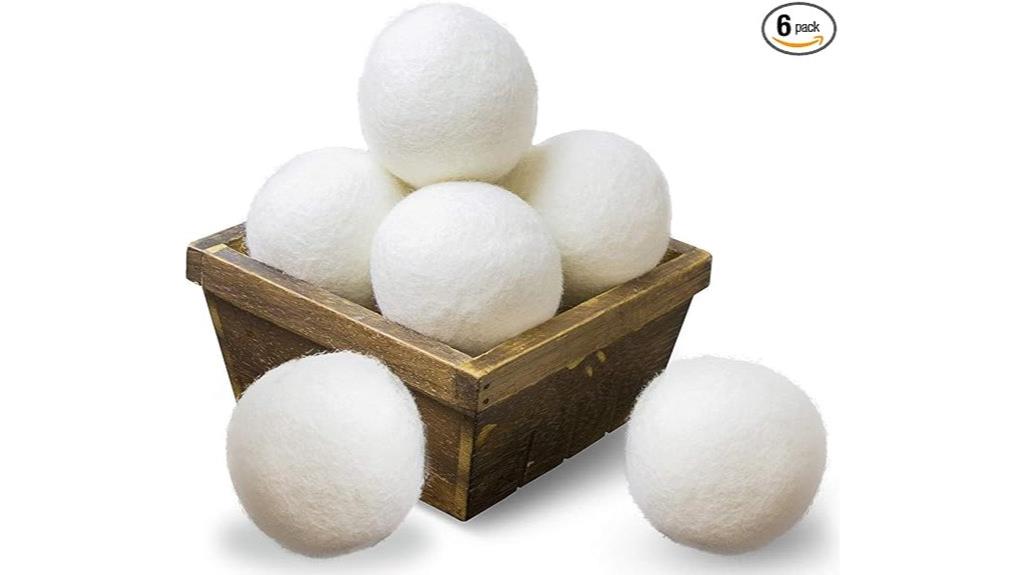 large wool dryer ball set