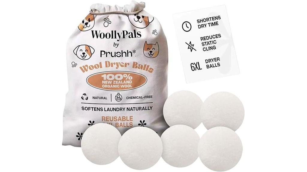 large wool dryer balls