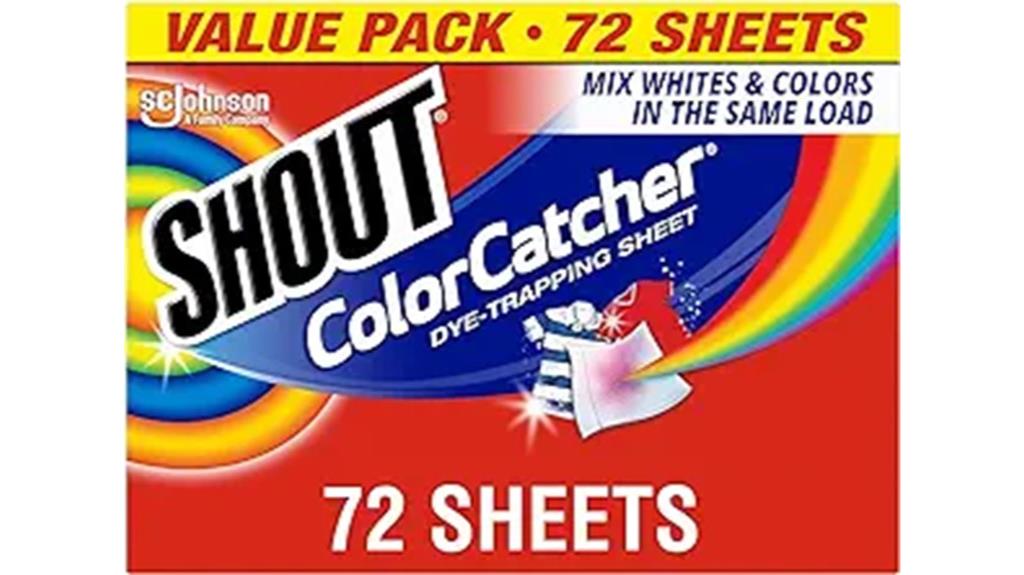 laundry color catching sheets